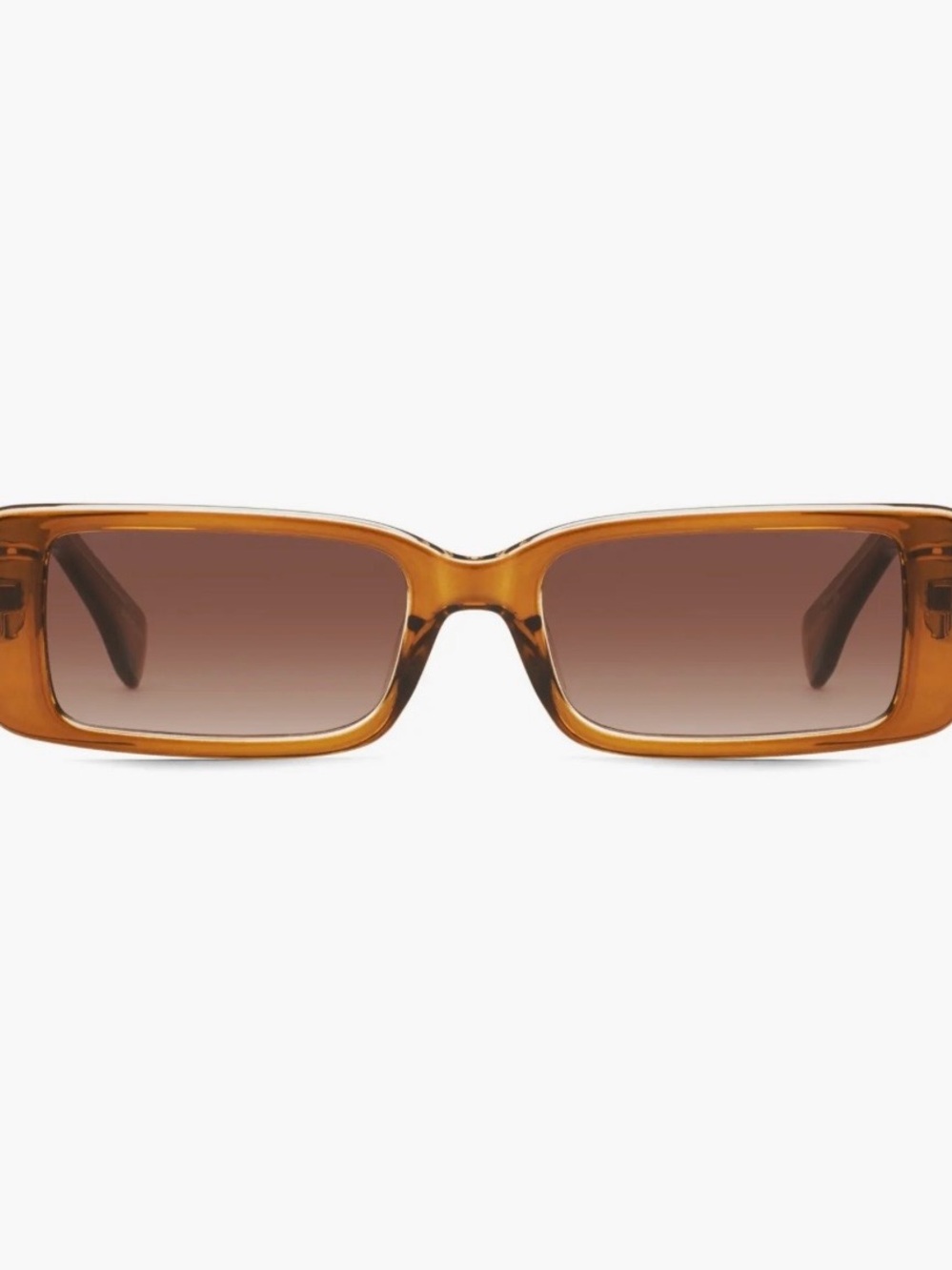 QUAY Australia Art School 36mm Rectangle Sunglasses
